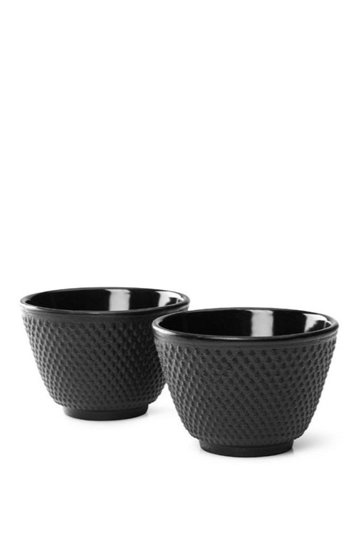 Cast Cup Xilin Iron Black set of 2